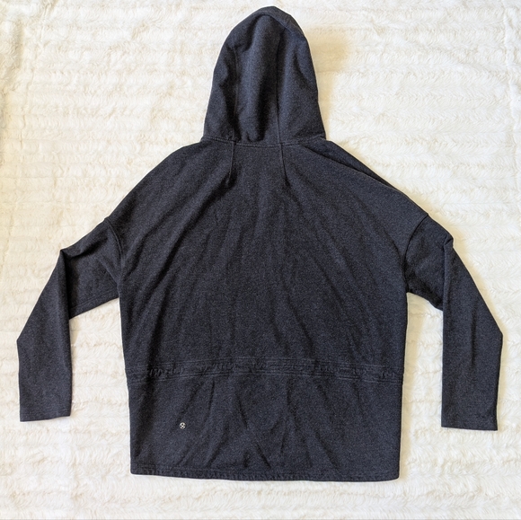 Lululemon Charcoal Zip-Up Hoodie - Picture 2 of 3